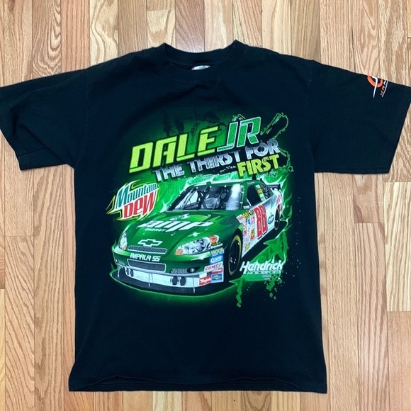 Mountain Dew Dale Earnhardt‎ Jr. Racing Shirt - Picture 1 of 4